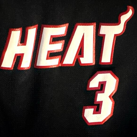 Miami Heat WADE Boys youth jersey Sz 10-12 - Picture 3 of 7
